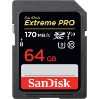 SanDisk Extreme PRO 64GB SDXC UHS-I Memory Card